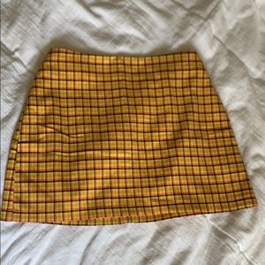 Plaid skirt